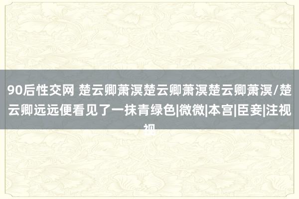 90后性交网 楚云卿萧溟楚云卿萧溟楚云卿萧溟/楚云卿远远便看见了一抹青绿色|微微|本宫|臣妾|注视